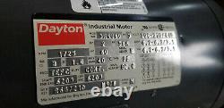 Dayton Industrial Electric Motor HP 2 Mod No# 3N486D new 3ph 1725 rpm 1 ph 56H
