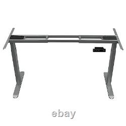 Electric Height Adjustable Standing Desk Frame With 4 Memory & USB Port Controller