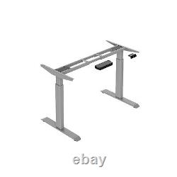 Electric Standing Desk Frame Dual Motor Height Adjustable Desk Stand Up Desk