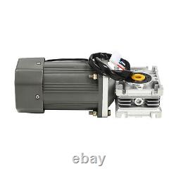 Electric Worm Gear Motor Speed Controller Industrial Gearbox RV30 120W AC 110V