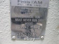 FRISTAM PUMPS FP1742-200 With RELIANCE ELECTRIC P28G03PPM 230/460V 56.2/28.1A NSNP