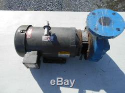 Federal Closed Coupled End 3 Suction Pump 2-1/2 Outlet with 7.5 Hp Baldor Motor