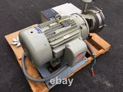 Fristam 40 HP SS Sanitary Centrifugal Pump with Allen-Bradley PowerFlex 400 VFD
