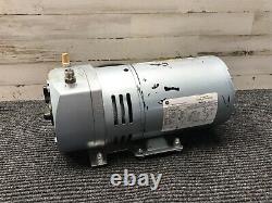 Gast 0523-101Q-G588GHDX Rotary Vane Vacuum Pump. GE Motor 5KH140DFK19X