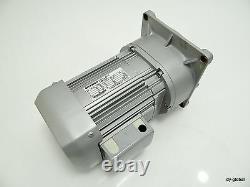 Geared Motor Used GM-SF 0.4KW Ratio 125 3Phase 220V MITUBISHI Electric Vertical