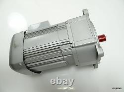 Geared Motor Used GM-SF 0.4KW Ratio 125 3Phase 220V MITUBISHI Electric Vertical