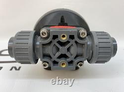 Gemu 613 15d7114L4 motorized plastic diaphragm valve dn15 electric actuator