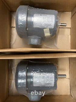 General Electric 1/3 HP Industrial Motor-3 Phase USA Made 5K33KN31