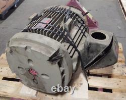 General Electric GE 3 Phase 230/460 Volt AC 60 HP Industrial Motor with Pulley