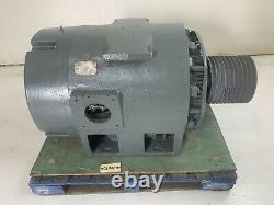 General Electric GE Motor 100HP 440V Model 5K814410A2 1180 RPM V-belt 10 pulley