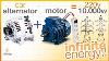Get Free Energy With Ac Motor And Car Alternator Liberty Engine 1