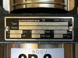 Grundfos Crn2-80 A-p-g-auue Stainless Steel Vertical Centrifugal Pump 2.0hp