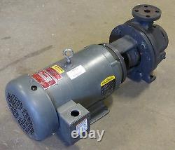 Gusher PCL1x1.5-6SEH-CC-A 7.5 Hp Centrifugal Coolant Pump With Baldor Motor