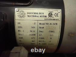 Haldex Hydraulics Worldwide Electric TJ2-36-56CB Industrial Fractional Motor