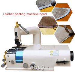Industrial Electric Leather Peeling Skiving Machine+600W Brushless Servo Motor