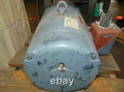 Industrial Electric Motor 30HP 1750 RPM 208v 3Ph 1-5/8 Shaft 12-1/2 PULLEY