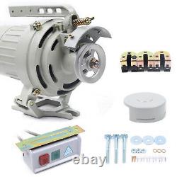 Industrial Electric Sewing Machine With Clutch Energy Saving Belt Guard Set 250W