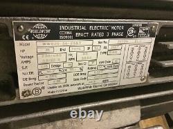Industrial Electric Wwe20-36-256T Ac Motor 20 Hp 3550 Rpm 2 P 230 / 460 V 256T