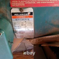 Industrial Gearbox Rig Reliance Motor 1725 RPM Drive All- Syncrogear