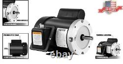 Industrial-Grade 5/8 Shaft Electric Motor with Steel Housing for Durability