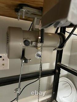Industrial Singer Serger 246-3 Working Condition Head And New Servo Motor Only