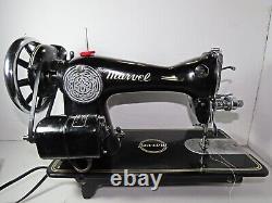 Industrial Strength Heavy Duty Marvel Sewing Machine Leather Motor + Hand Crank