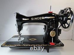 Industrial Strength Heavy Duty Singer 15-88 Sewing Machine Motor Hand Crank