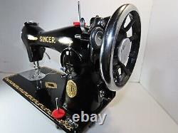 Industrial Strength Heavy Duty Singer 15-88 Sewing Machine Motor Hand Crank