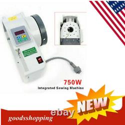 Integrated Sewing Machine Electric Servo Motor 750W For industrial sewing machin
