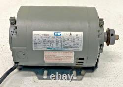 Leeson A4S17DR49B Single Phase Industrial Electrical Motor 1/3HP 1725RPM 63A