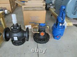 Lot Consisting of 22 Industrial Electric Motors and 3 Steam Valves NEW