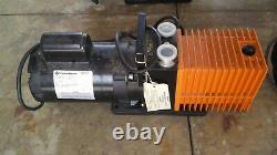 (Lot of 4) Alcatel Vacuum Pump /Franklin Electric 1/2 & 3/4 HP Motor (AS IS)