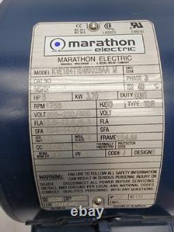 Marathon Electric Kve184ttdw6028aa 184ttdw6028 208-230/460v 13.6-12.6/6.3a Nsmp