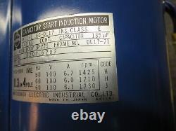 Matsushita Electric Industrial, EC-DL17, Motor, Capacitor Start Induction, Used