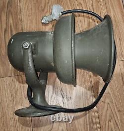 Military Siren Electric Motor Operated Industrial Grade