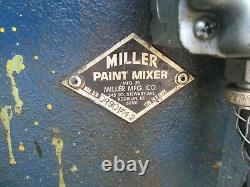 Miller Industrial Paint Shaker Mixer 3/4HP Electric Motor 1 to 5 Gallon