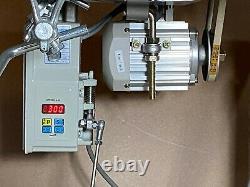 Model 810 Postbed Industrial Sewing Machine With 110V Servo Motor & Table