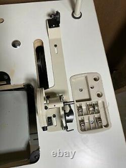 Model 810 Postbed Industrial Sewing Machine With 110V Servo Motor & Table