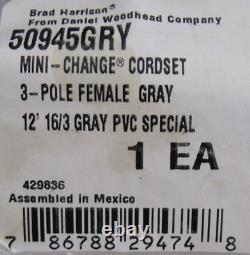 NEW INDUSTRIAL DEVICES ND358A-2-MP2-FC2-Q ELECTRIC CYLINDER With 50945GRY CORDSET