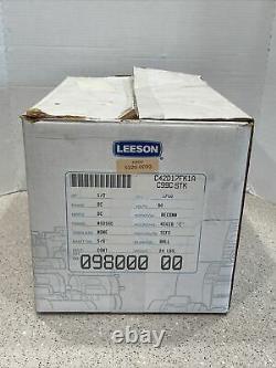 NEW IN BOX Leeson 098000.00 Electric Motor C42D17FK1A 1/2HP 1750RPM 90VDC