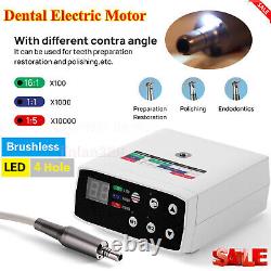 NSK Style Dental Brushless LED Electric Micro Motor 4HOLE 11 / 15 / 161 Inner