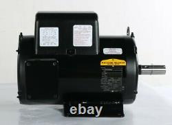 New 36E002W849G3 Baldor Reliancer 5 HP Industrial Electric Motor 230 Volts 1725