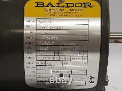 New Baldor M3004 AC Motor 1140RPM 1/4HP 230/460V 3Ph 60Hz Electric