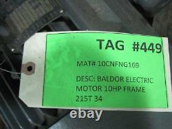 New Baldor M7174T Industrial Electric Motor 10HP 3525RPM 230/460 V FR 215T