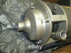 New Penguin HSC 1 1/2 M Stainless Steel Multi-Stage Centrifugal Pump 230/460VAC