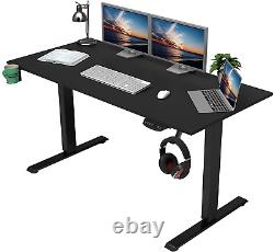 OUTFINE Height Adjustable Standing Desk Electric Dual Motor Home Office Stand up