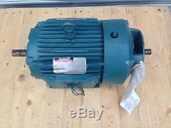 RELIANCE DUTY MASTER Double Shaft Industrial Electric Motor 3-Phase 3hp 1455rpm