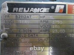 Reliance Electric B2112atcz 180v 23.00a Reman