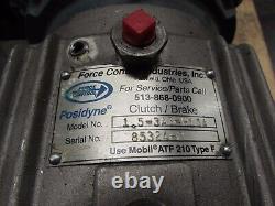 Reliance Electric Motor withForced Control Clutch/Brake and Flex-In-Line Reducer