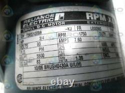 Reliance Electric T56s1009a-kj Motor 3/4hp 1750rpm (as Pictured) Used